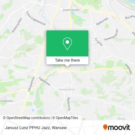 Janusz Lunz PPHU Jazz map