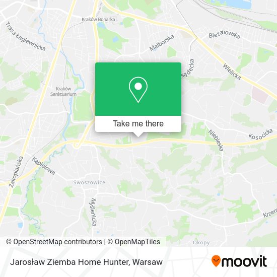 Jarosław Ziemba Home Hunter map