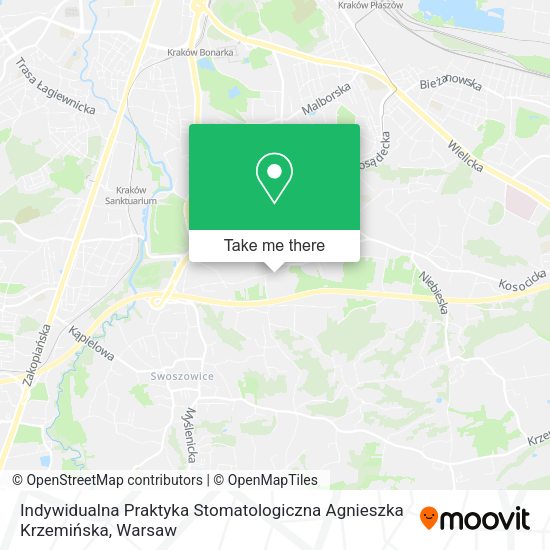 Indywidualna Praktyka Stomatologiczna Agnieszka Krzemińska map