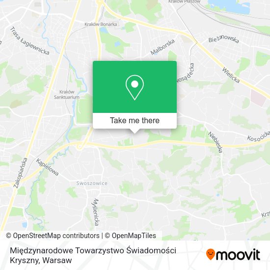 Międzynarodowe Towarzystwo Świadomości Kryszny map