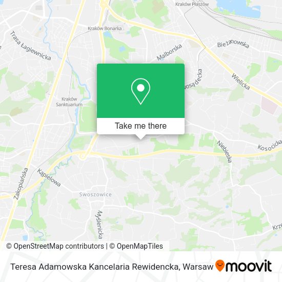 Teresa Adamowska Kancelaria Rewidencka map