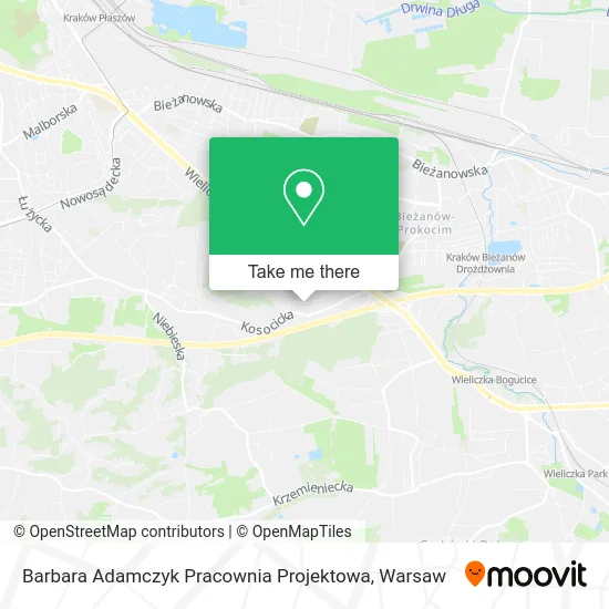 Карта Barbara Adamczyk Pracownia Projektowa
