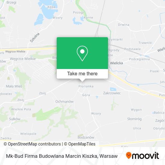 Mk-Bud Firma Budowlana Marcin Kiszka map