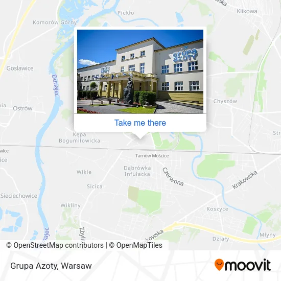 Карта Grupa Azoty