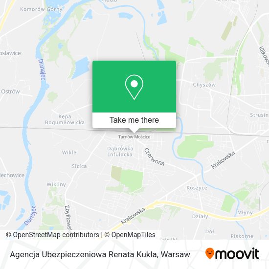 Agencja Ubezpieczeniowa Renata Kukla map