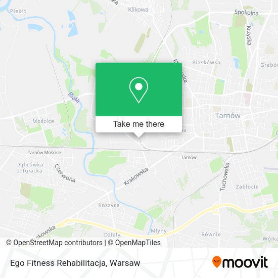 Ego Fitness Rehabilitacja map