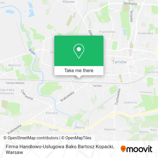 Firma Handlowo-Usługowa Bako Bartosz Kopacki map