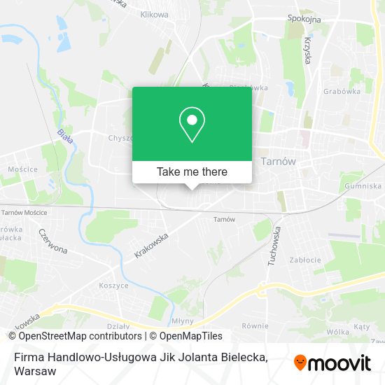 Firma Handlowo-Usługowa Jik Jolanta Bielecka map