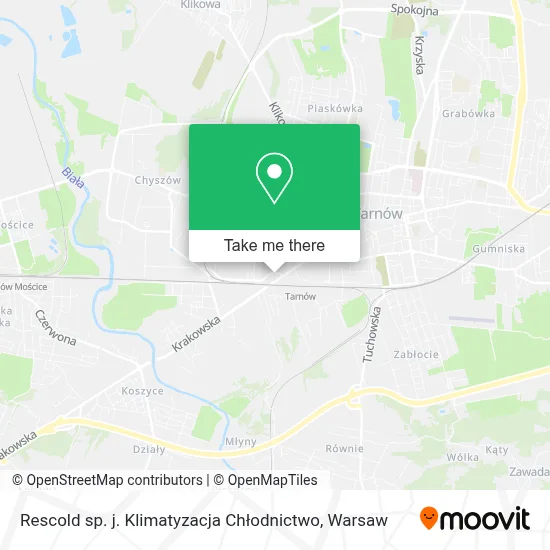 Rescold sp. j. Klimatyzacja Chłodnictwo map