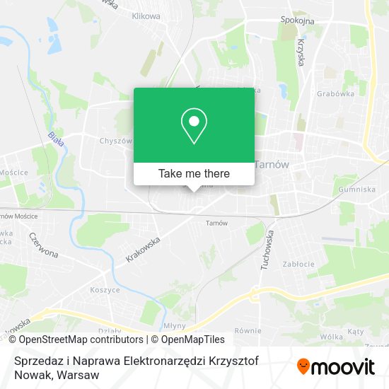 Sprzedaz i Naprawa Elektronarzędzi Krzysztof Nowak map