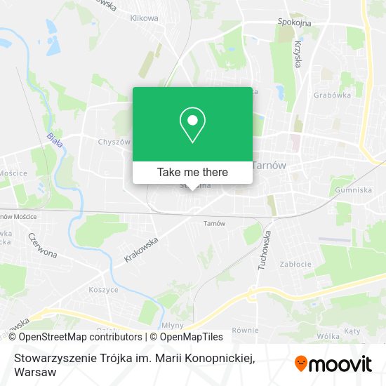 Stowarzyszenie Trójka im. Marii Konopnickiej map