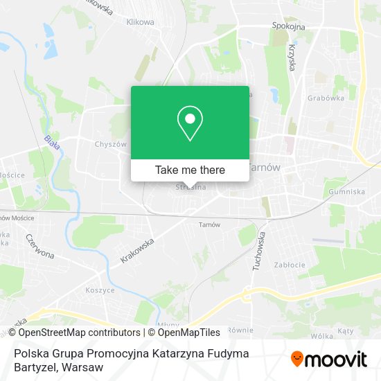 Polska Grupa Promocyjna Katarzyna Fudyma Bartyzel map