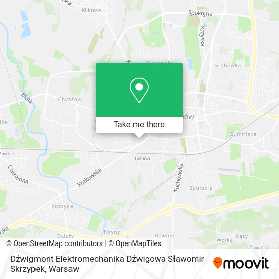 Dźwigmont Elektromechanika Dźwigowa Sławomir Skrzypek map