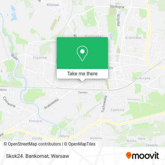 Skok24. Bankomat map