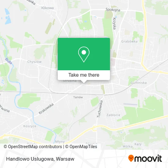 Карта Handlowo Uslugowa