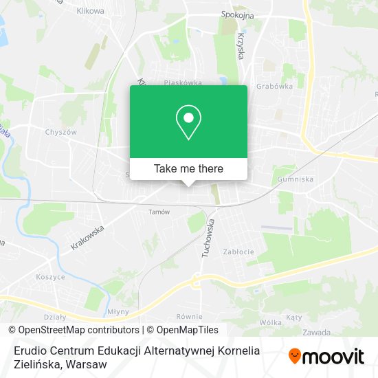 Erudio Centrum Edukacji Alternatywnej Kornelia Zielińska map