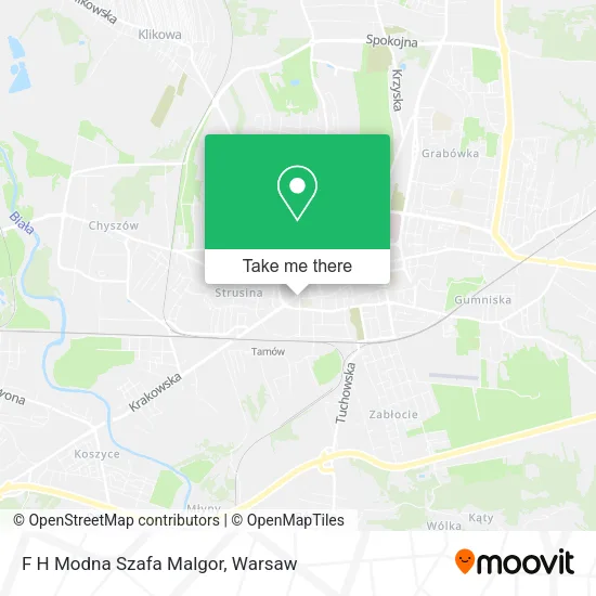 Карта F H Modna Szafa Malgor