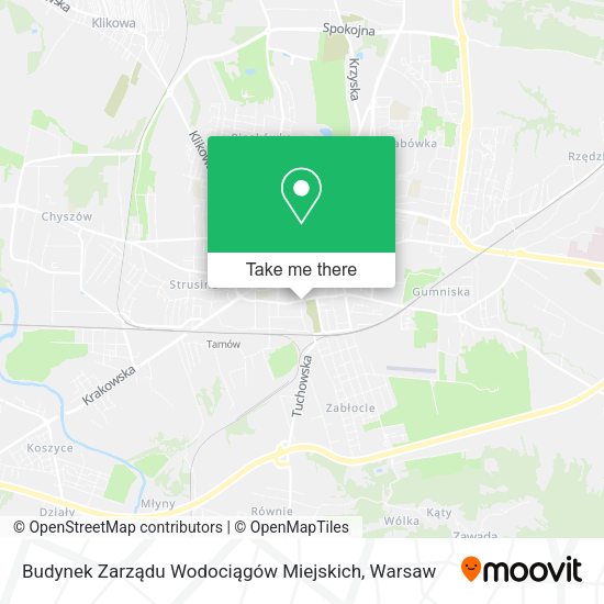 Budynek Zarządu Wodociągów Miejskich map