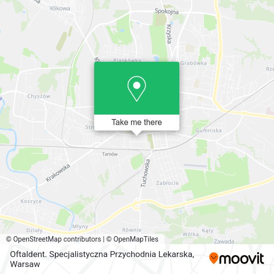 Oftaldent. Specjalistyczna Przychodnia Lekarska map