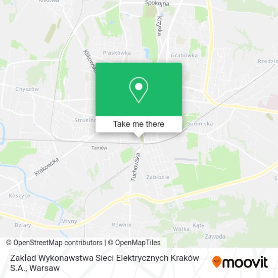 Zakład Wykonawstwa Sieci Elektrycznych Kraków S.A. map