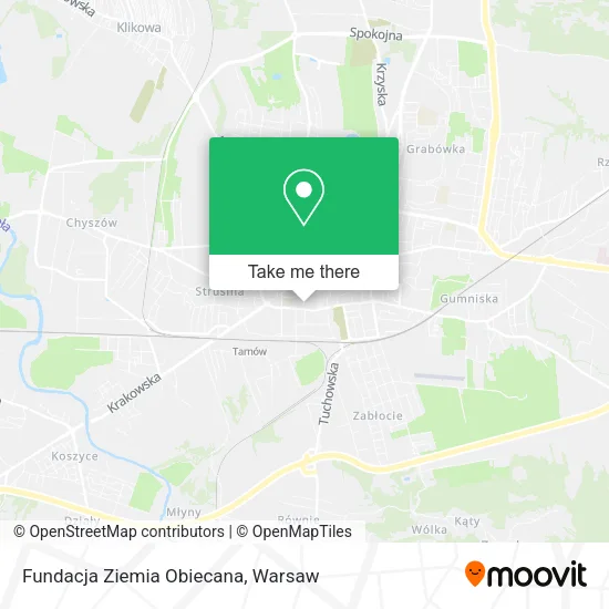 Fundacja Ziemia Obiecana map