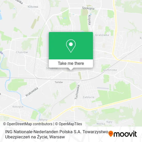 Карта ING Nationale-Nederlanden Polska S.A. Towarzystwo Ubezpieczeń na Życie