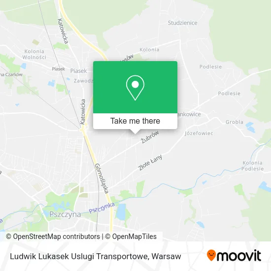 Карта Ludwik Lukasek Uslugi Transportowe
