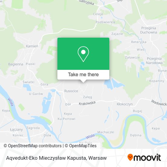 Aqvedukt-Eko Mieczysław Kapusta map