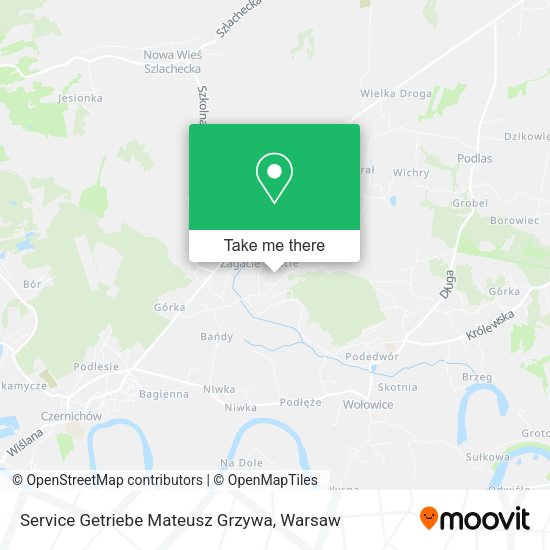 Service Getriebe Mateusz Grzywa map