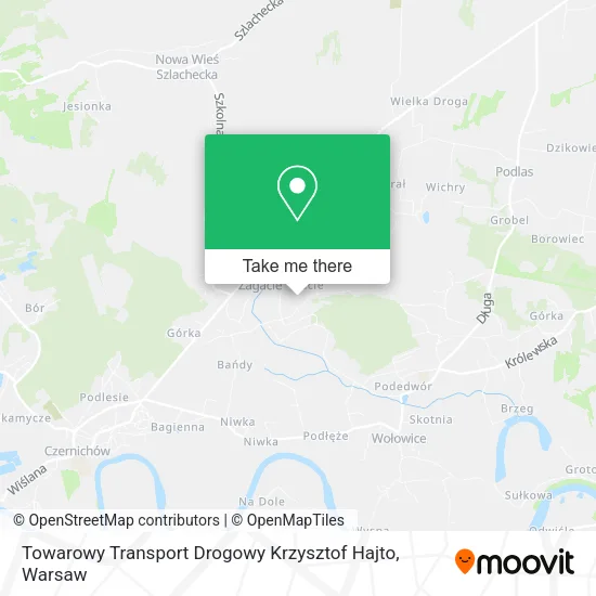 Карта Towarowy Transport Drogowy Krzysztof Hajto