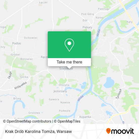 Krak Drób Karolina Tomża map