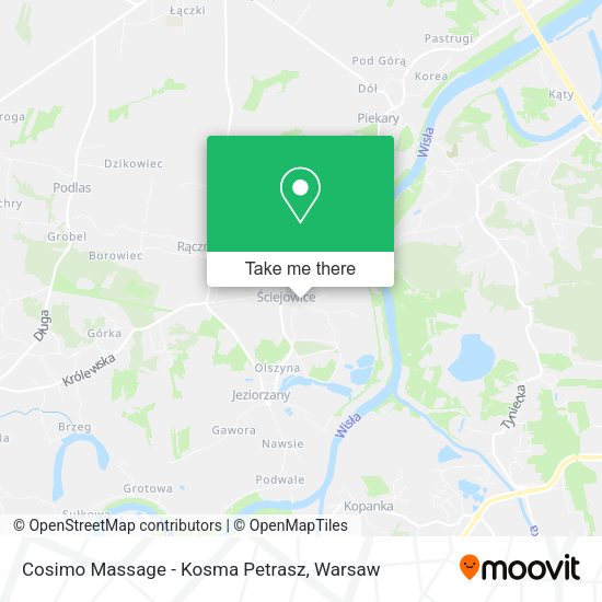 Cosimo Massage - Kosma Petrasz map