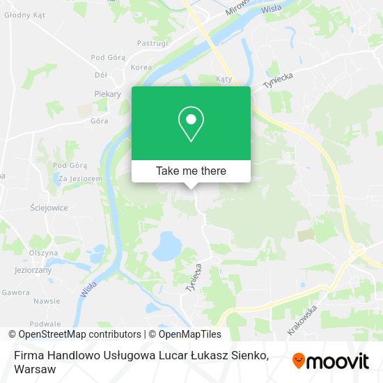 Firma Handlowo Usługowa Lucar Łukasz Sienko map