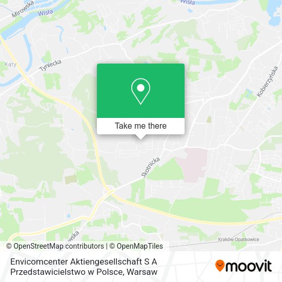 Envicomcenter Aktiengesellschaft S A Przedstawicielstwo w Polsce map