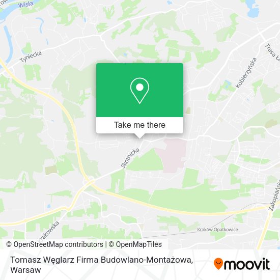 Tomasz Węglarz Firma Budowlano-Montażowa map