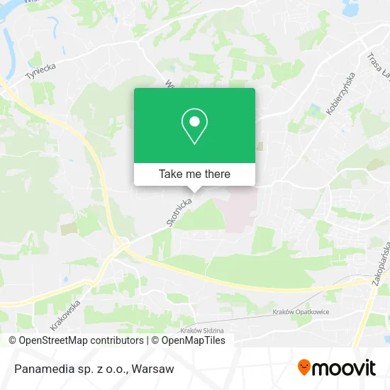 Карта Panamedia sp. z o.o.