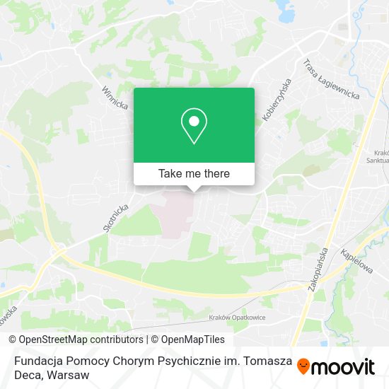 Fundacja Pomocy Chorym Psychicznie im. Tomasza Deca map