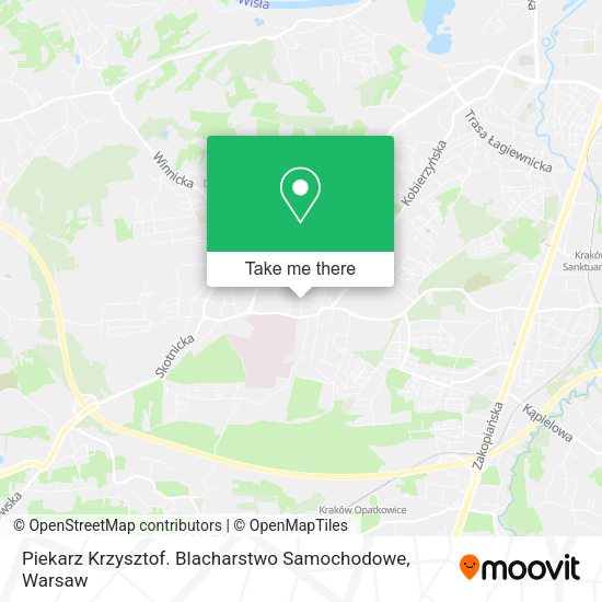 Piekarz Krzysztof. Blacharstwo Samochodowe map