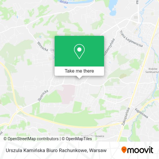 Urszula Kamińska Biuro Rachunkowe map