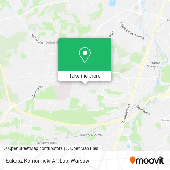 Карта Łukasz Komornicki A1.Lab
