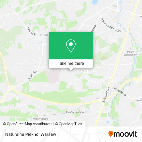 Карта Naturalne Piekno