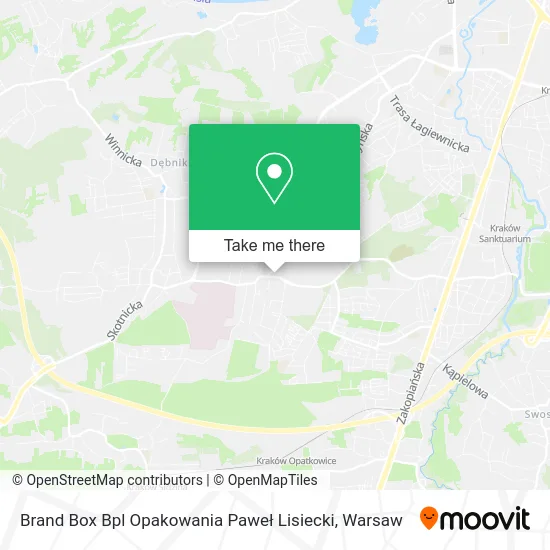 Brand Box Bpl Opakowania Paweł Lisiecki map