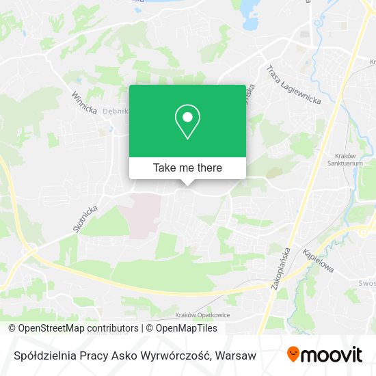 Spółdzielnia Pracy Asko Wyrwórczość map