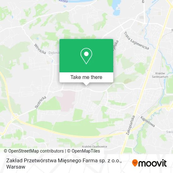 Карта Zakład Przetwórstwa Mięsnego Farma sp. z o.o.