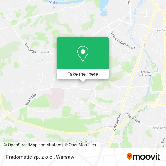 Fredomatic sp. z o.o. map