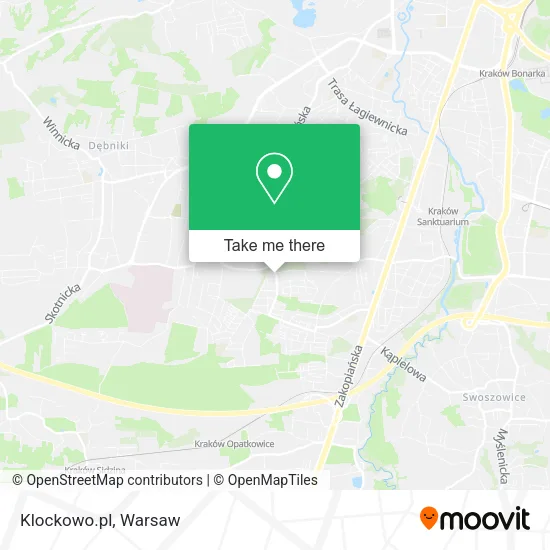 Карта Klockowo.pl