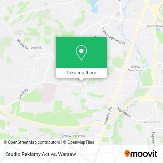 Studio Reklamy Activa map