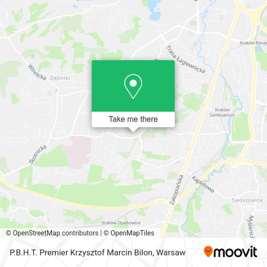 P.B.H.T. Premier Krzysztof Marcin Bilon map