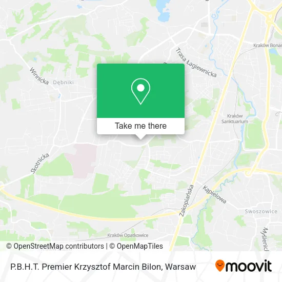 Карта P.B.H.T. Premier Krzysztof Marcin Bilon
