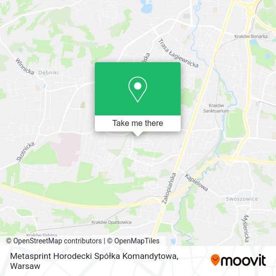 Metasprint Horodecki Spółka Komandytowa map